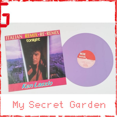 Ken Laszlo - Tonight (Italian Remix • Re-Remix) 1986 Hong Kong 12" Single Purple Colored Vinyl LP ***READY TO SHIP from Hong Kong*** Ken Laszlo - Tonight (Italian Remix • Re-Remix) 1986 Hong Kong 12" Single Purple Colored Vinyl LP ***READY TO SHIP from Hong Kong***